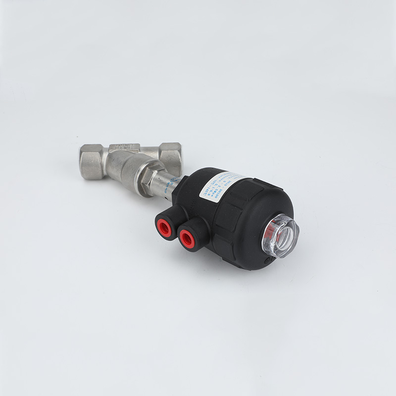 Angle seat valve