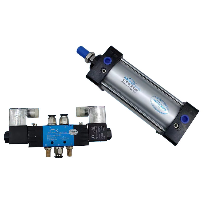 Bus door pump cylinder/solenoid valve/connector